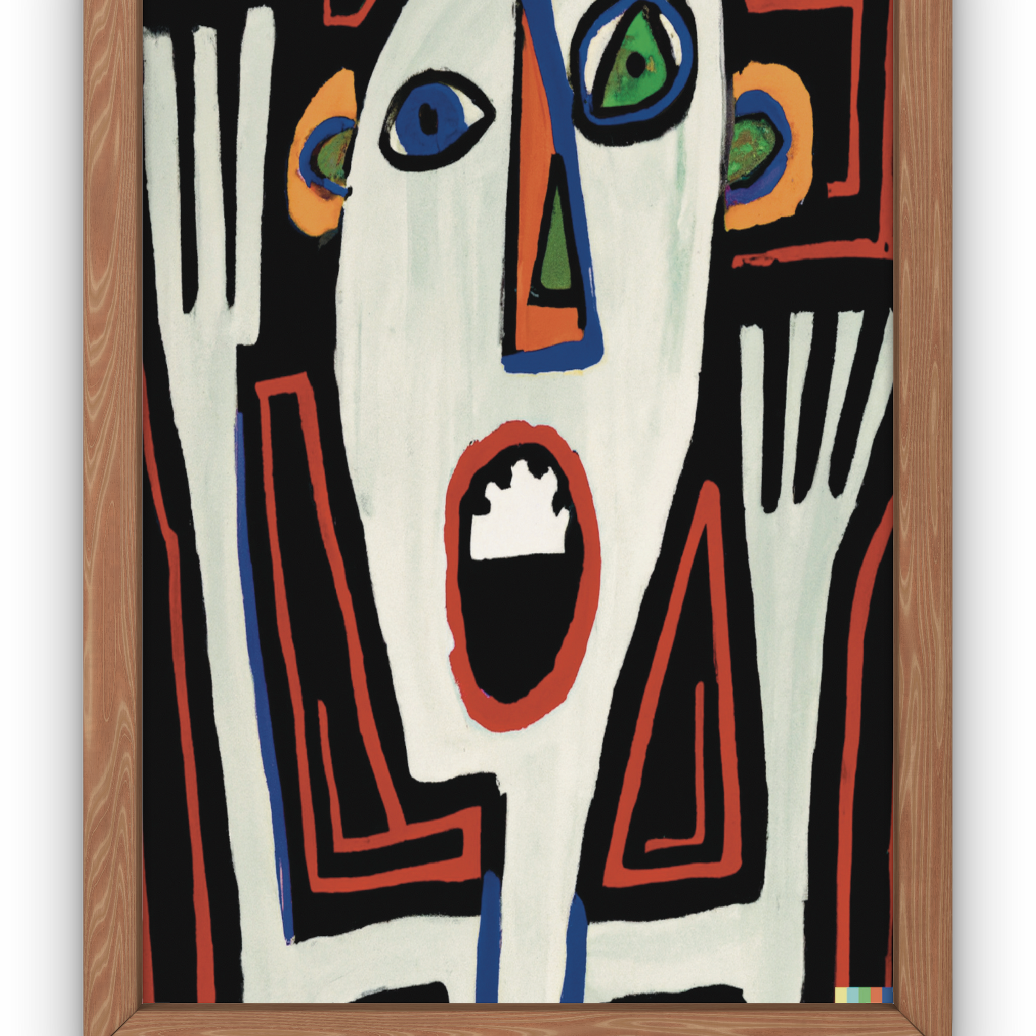 Pablo Picasso stilart - Fjenden