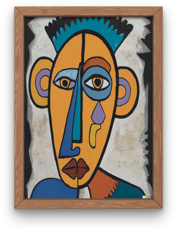 Pablo Picasso stilart - Indianeren