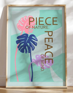Kunstplakat - Piece of nature