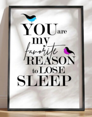 You are my favorite - Birds plakat