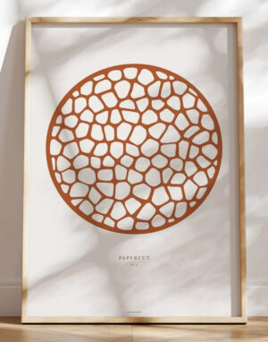 Papercut plakat no. 1
