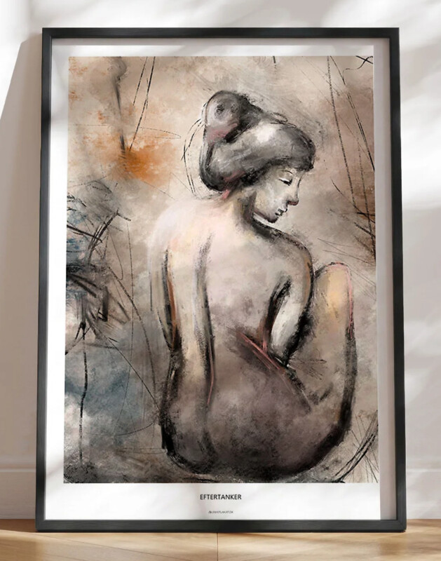 Kunstplakat - Eftertanker
