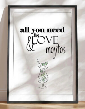 Drinks plakat - Mojito